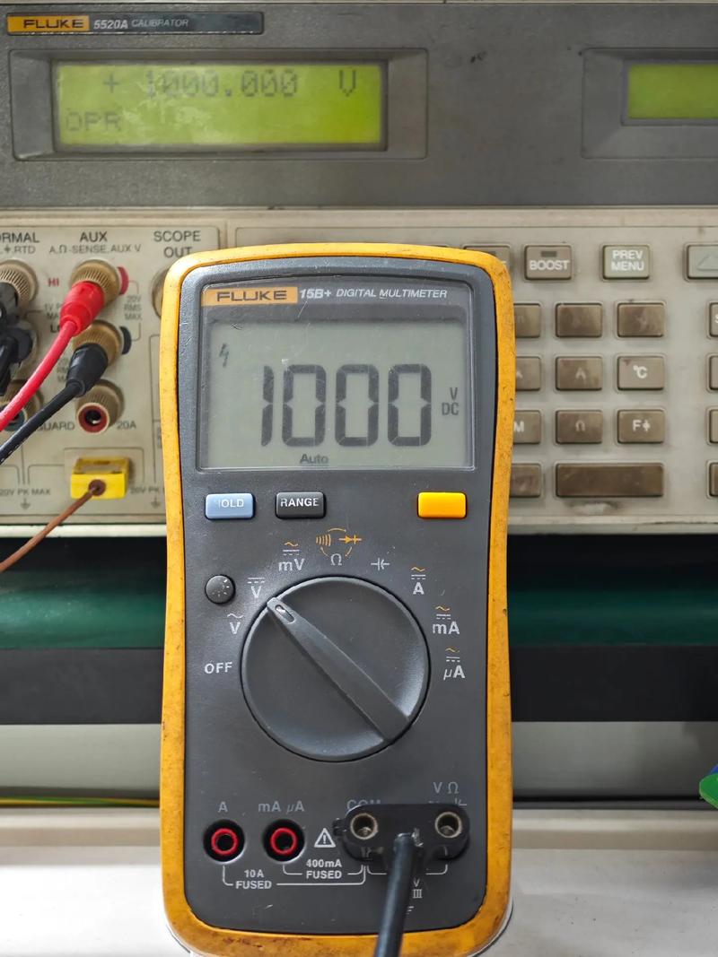 维修好他fluke15b+精度测试.#仪器仪表 #万用表 #